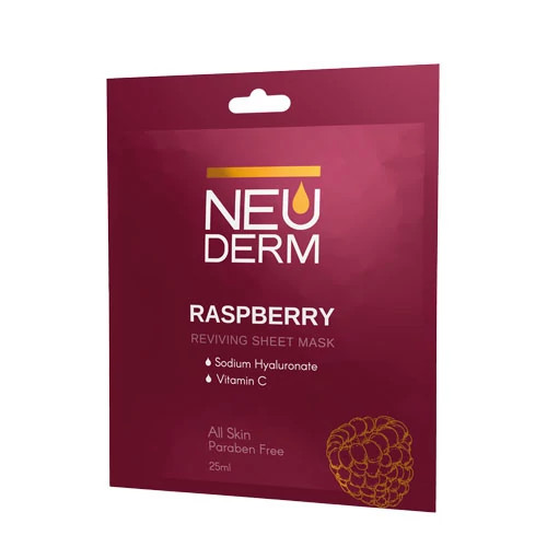 ماسک صورت تمشک نئودرم | Neuderm Raspberry Sheet Mask