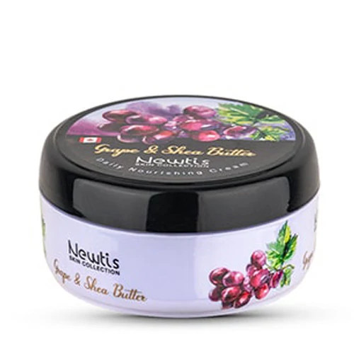 کرم مرطوب کننده کاسه ای انگور و شی باتر 200میل نیوتیس | Newtis Grape And Shea Butter Daily Nourishing Cream 200ml
